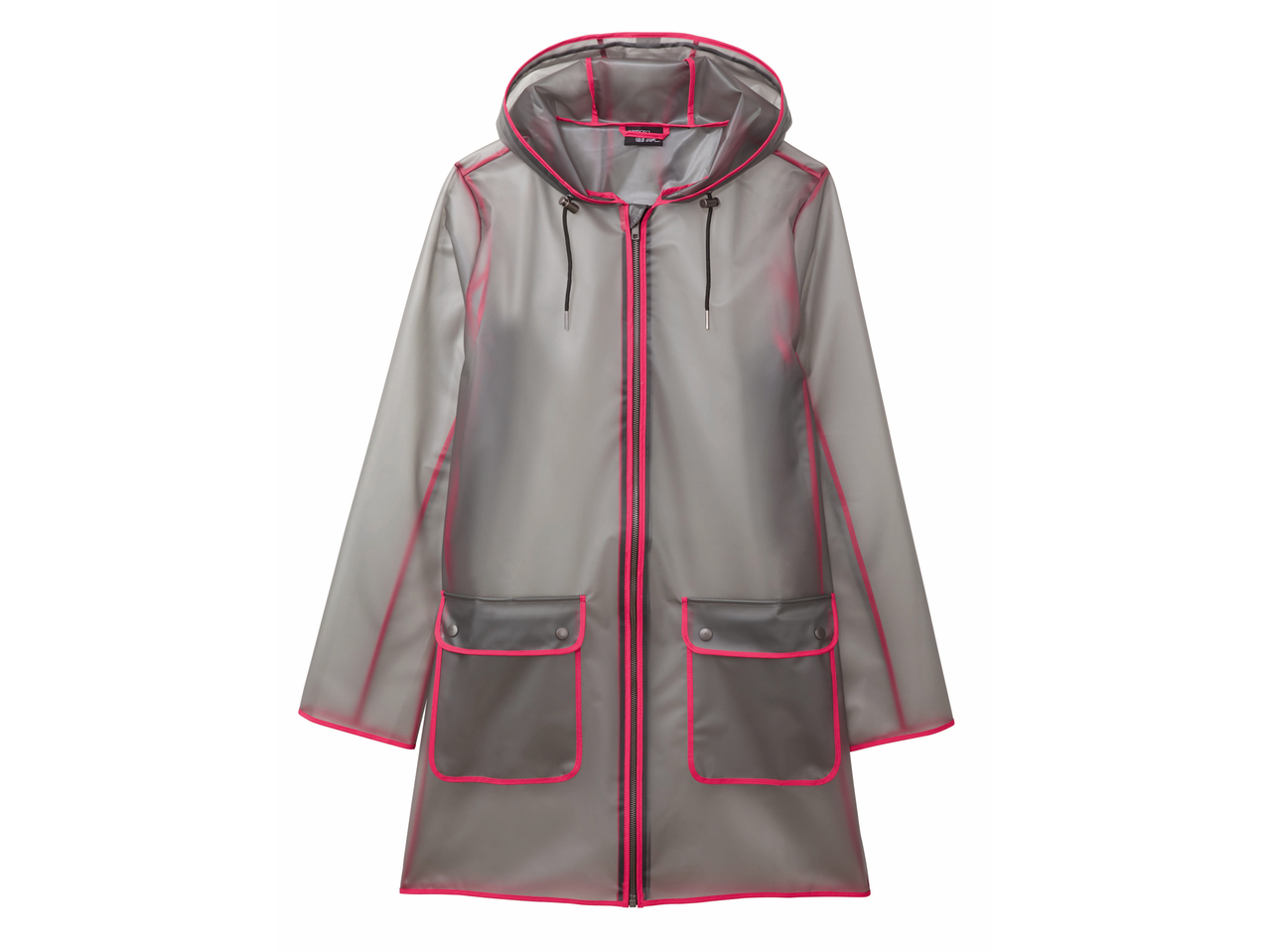 Transparente Regenjacke für Damen