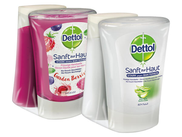 Dettol No-Touch Flüssigseife Nachfüller Doppelpack