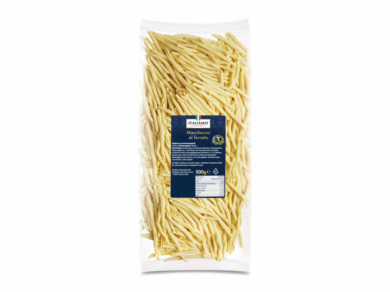 Maccheroni al ferretto