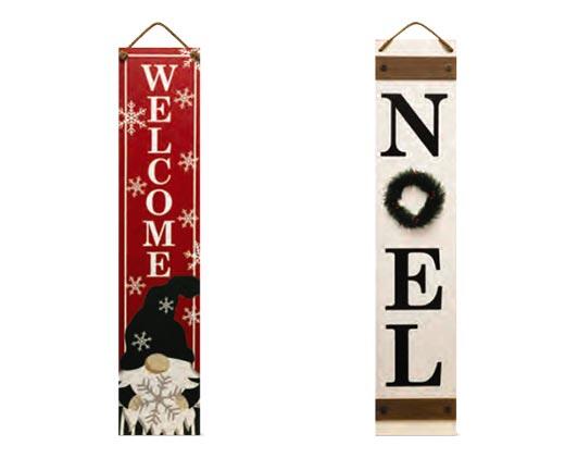 Merry Moments 
 Reversible Porch Sign