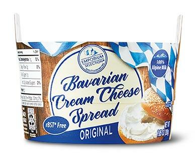 Emporium Selection 
 Original or Garlic & Herb Bavarian Cream Cheese Spread