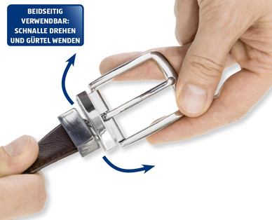 BELLANTARE(R) Herren-Lederwendegürtel