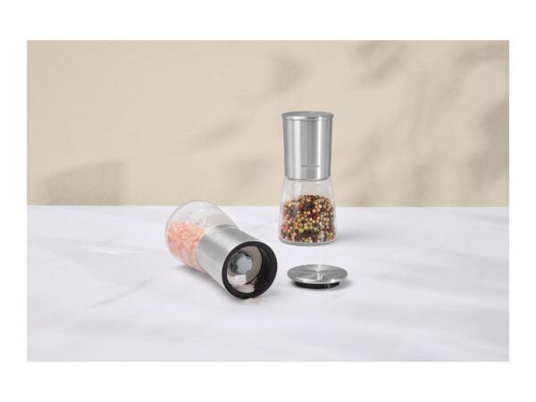 SILVERCREST Salt & Pepper Mill Set - 2 Pieces