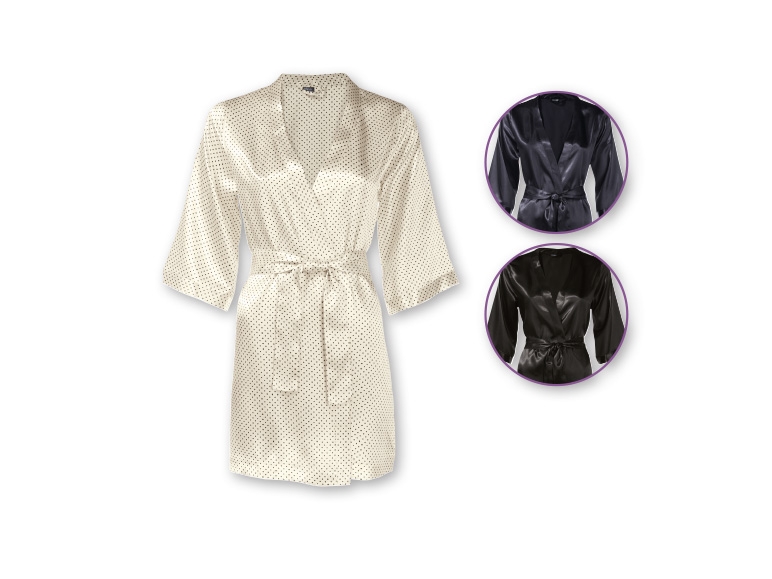 Esmara Lingerie(R) Ladies' Sateen Wrap Gown