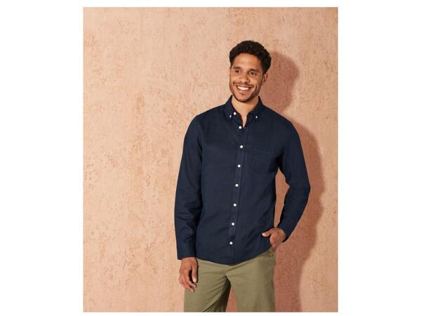 Men's Linen Blend Shirt