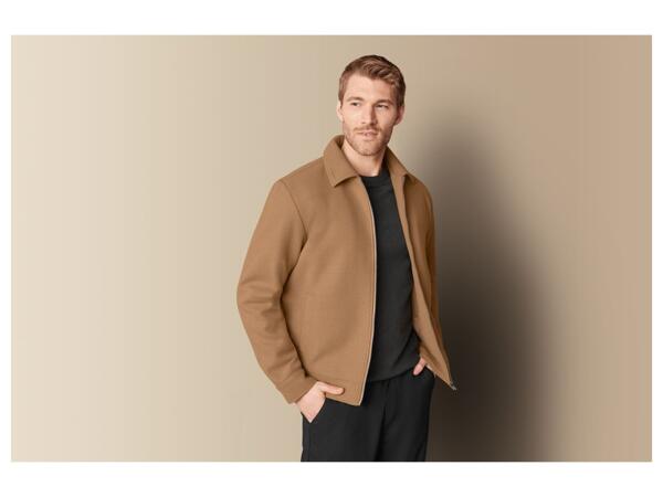 Men's Wool Effect Jacket