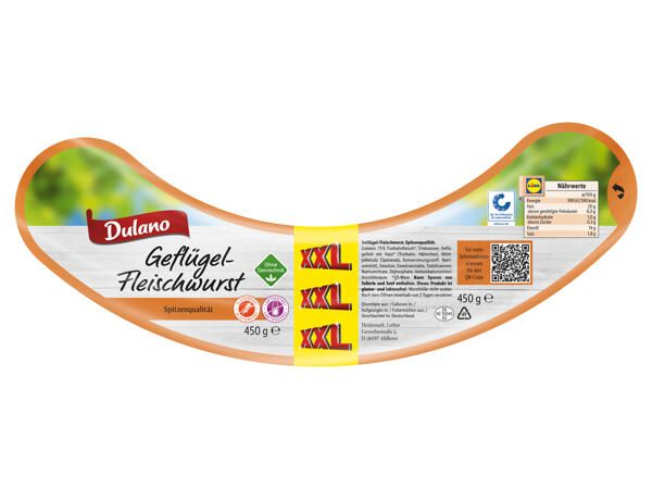 Geflügel-Fleischwurst 450 g