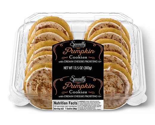 Specially Selected 
 Pumpkin Cream Cheese Frosted Sugar Cookie