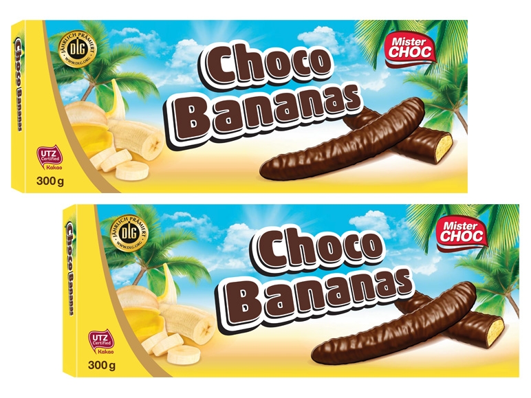 MISTER CHOC Schokobananen