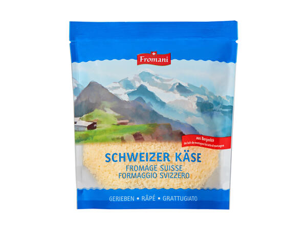 Schweizer Reibkäse