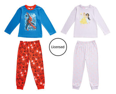 Children's Licensed Knit or Flannelette PJs
