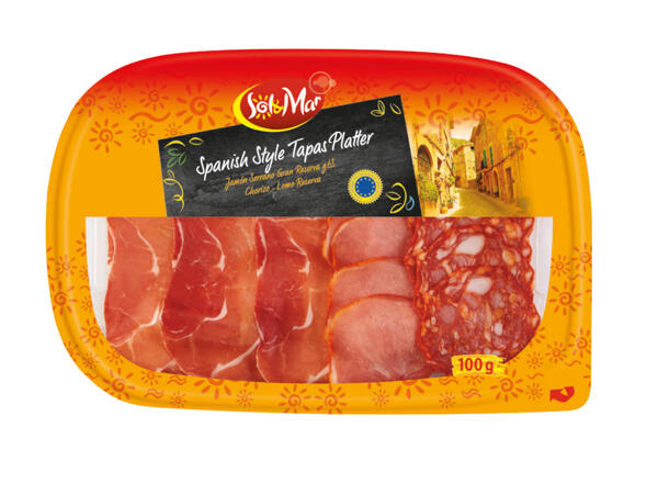 Sol & Mar Spanish-Style Tapas Platter