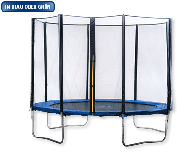 CRANE(R) Trampolin mit Sicherheitsnetz