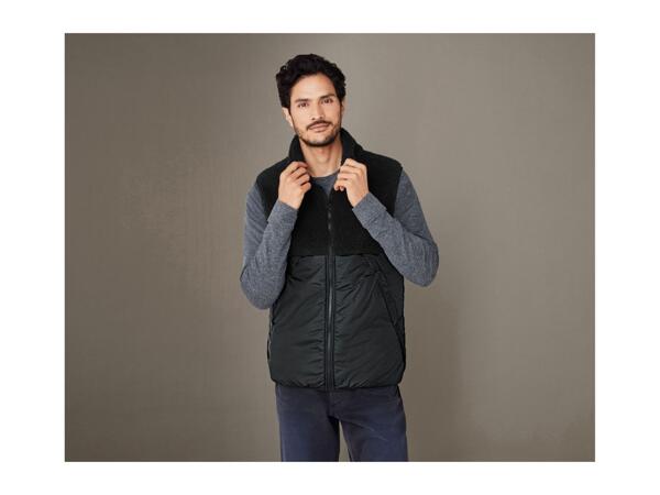 Livergy Men's Sherpa Fleece Gilet
