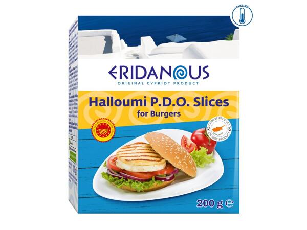 Eridanous Halloumi Slices Burger Style
