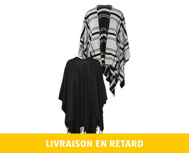 BLUE MOTION 
 PONCHO POUR FEMMES