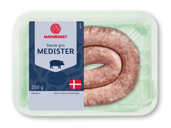 Hakket grisekød eller medister