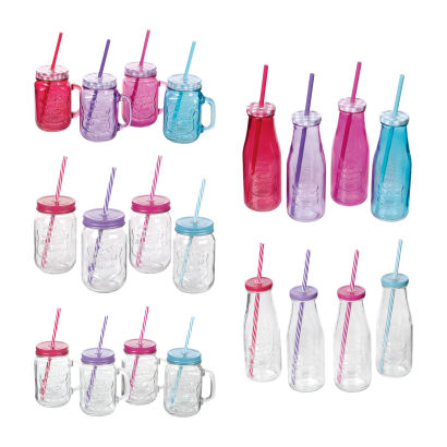 Drikkeglas eller -flasker