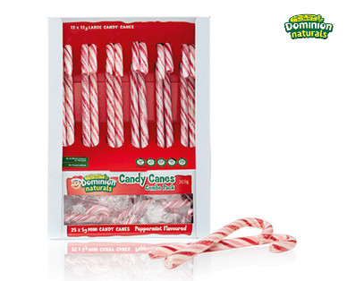 DOMINION NATURALS CANDY CANES COMBO PACK 269G