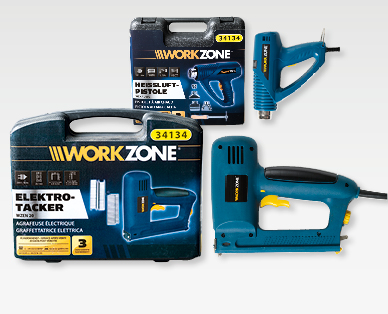 Graffettatrice elettrica/Pistola termica WORKZONE(R)