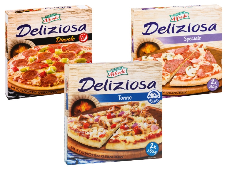 TRATTORIA ALFREDO Steinofenpizza