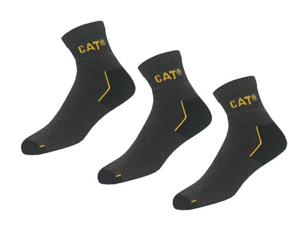 CATERPILLAR(R) Arbejdssokker 3-pak