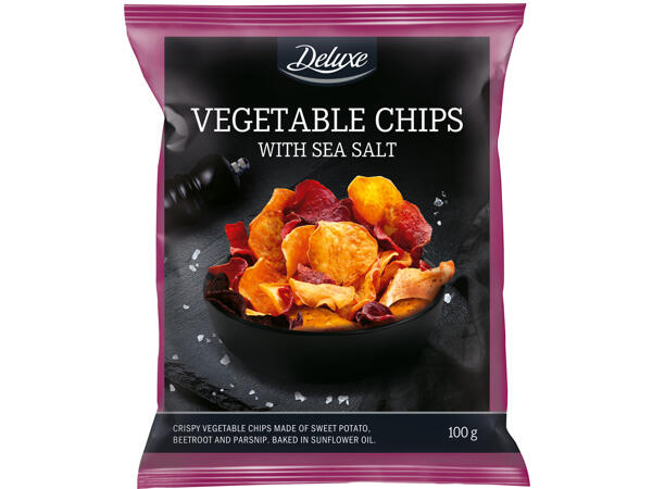 Vegetable Chips with Sea Salt