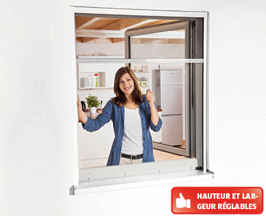 Store moustiquaire pour fenêtre EASY HOME(R)