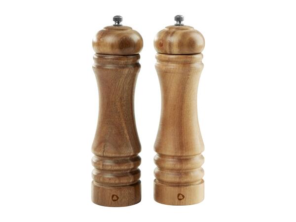 Silvercrest Salt & Pepper Mill Set - 2 Piece Set
