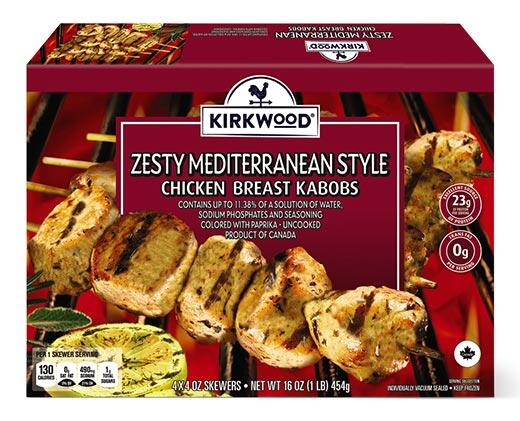Kirkwood 
 Mediterranean Chicken Kabobs