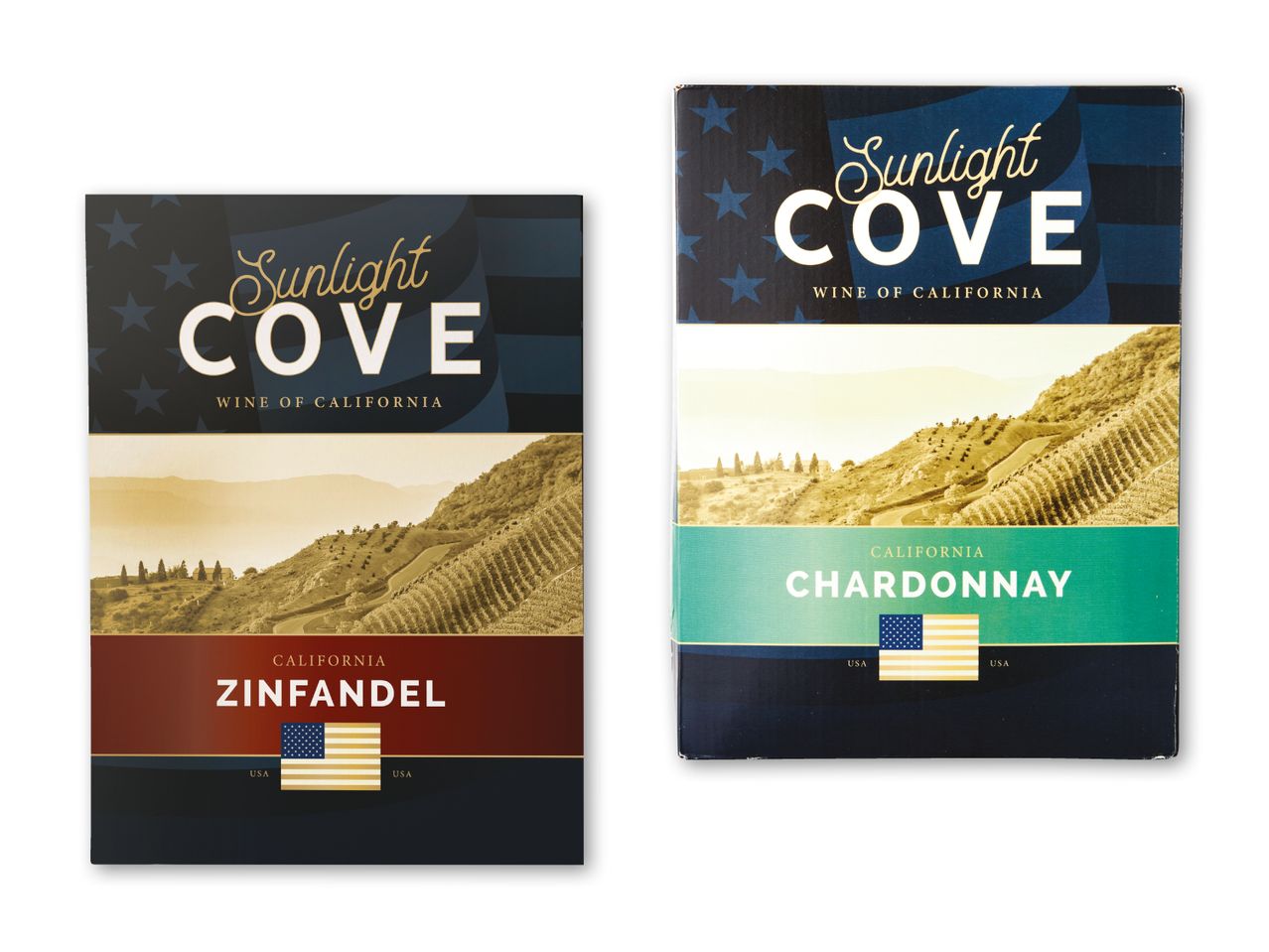 SUNLIGHT COVE Zinfandel eller Chardonnay