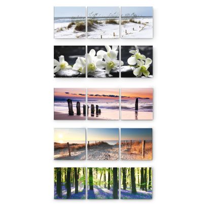Décoration murale en 3 pcs