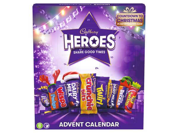 Cadbury Heroes Advent Calendar