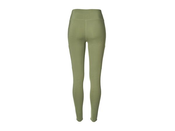 CRIVIT Ladies' Green Sports Leggings