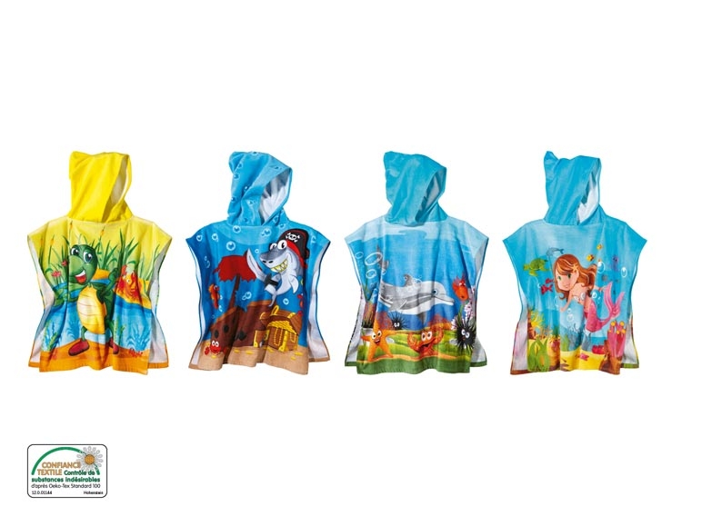 Poncho de bain