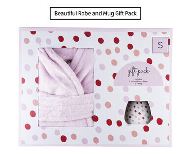Fleece Robe and Mug Gift Pack