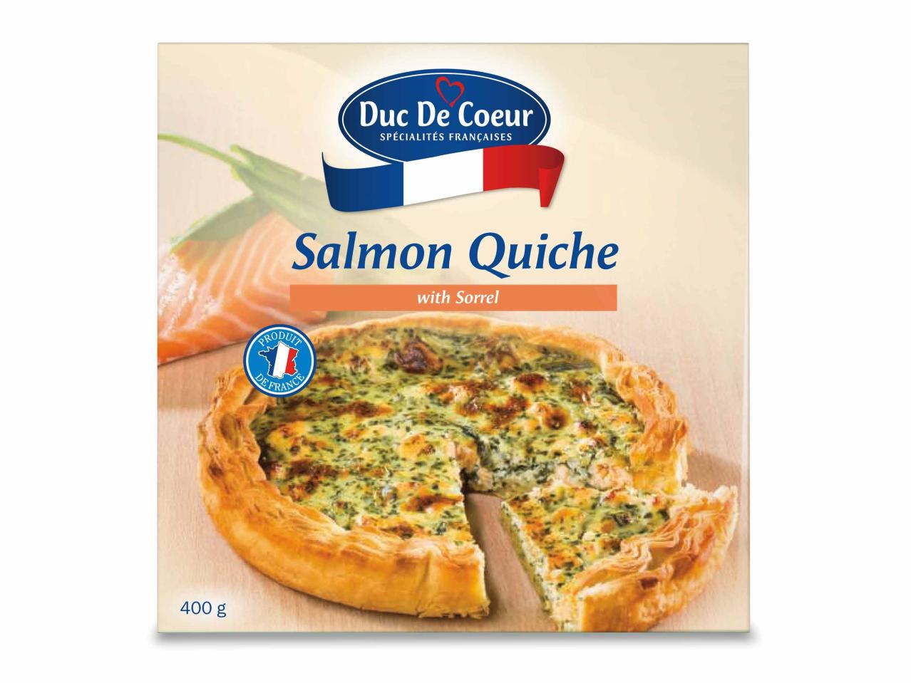 Quiche di salmone