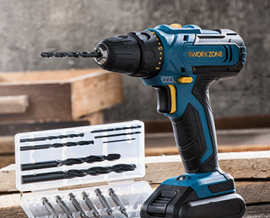 Perceuse-visseuse à accu li-ion 16 V WORKZONE(R)