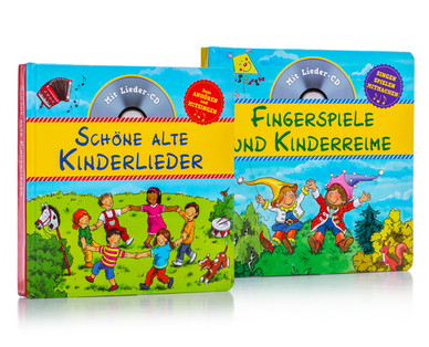 Kinderlieder-/ Kinderreime-Buch mit CD
