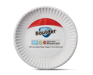 Boulder Uncoated Paper Plates