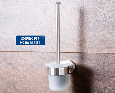 Scopino per WC/Set per fissaggio adesivo EASY HOME(R)