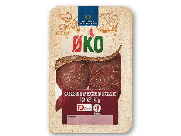 PÅLÆGSSLAGTEREN Økologisk spegepølse