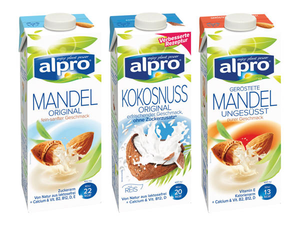 ALPRO Mandel- oder Kokosnussdrink