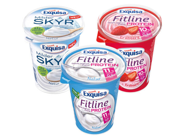 Exquisa Fitline oder Skyr natur