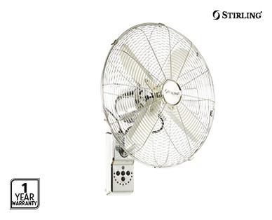 CHROME WALL FAN