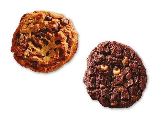 Triple chocolate chip eller double chocolate chip cookie