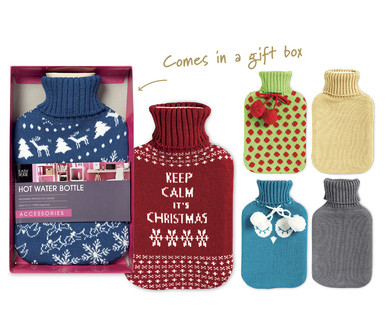 Christmas Hot Water Bottle