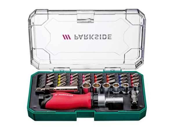 Parkside Precision Socket & Spanner Set - 27 Piece Set