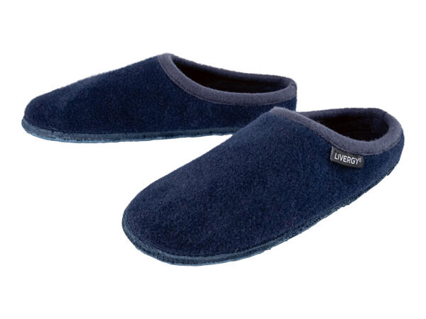 Livergy Men's Wool Slippers