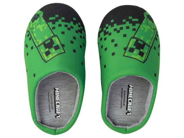 Minecraft Dětská domácí obuv